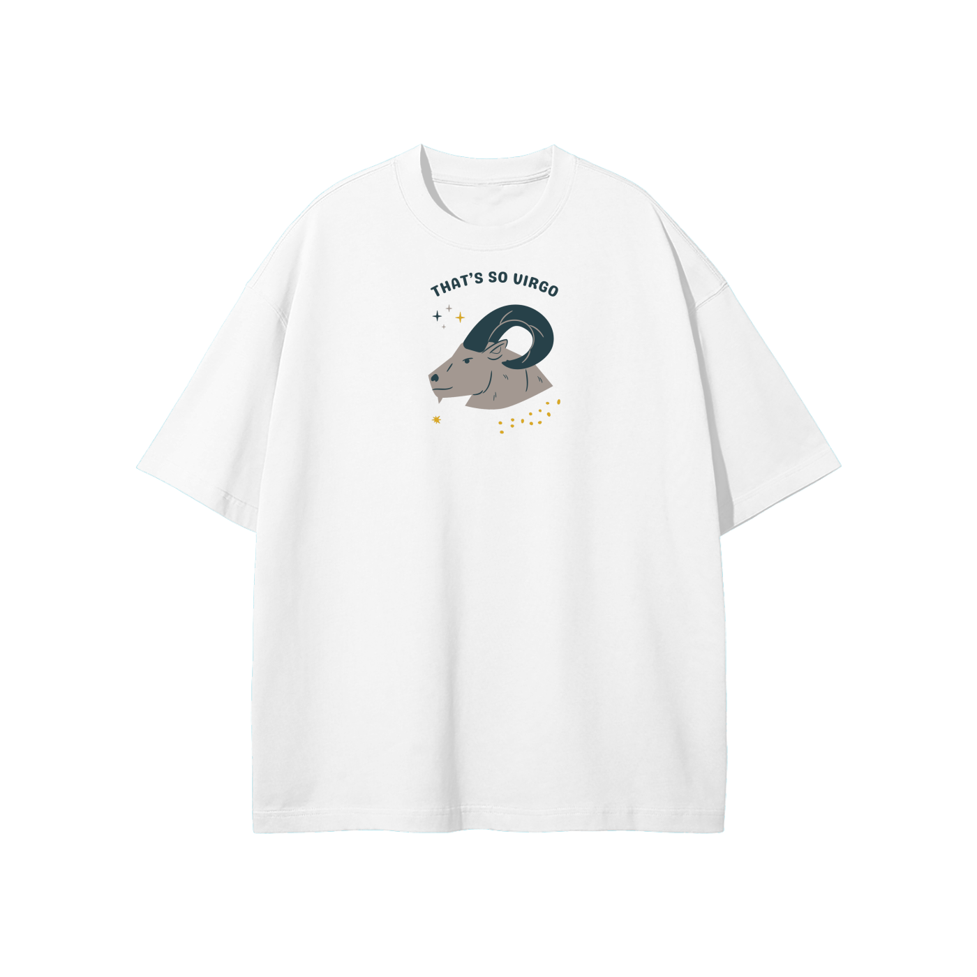 That's So Virgo Streetwear Heavyweight Loose Fit T-Shirt