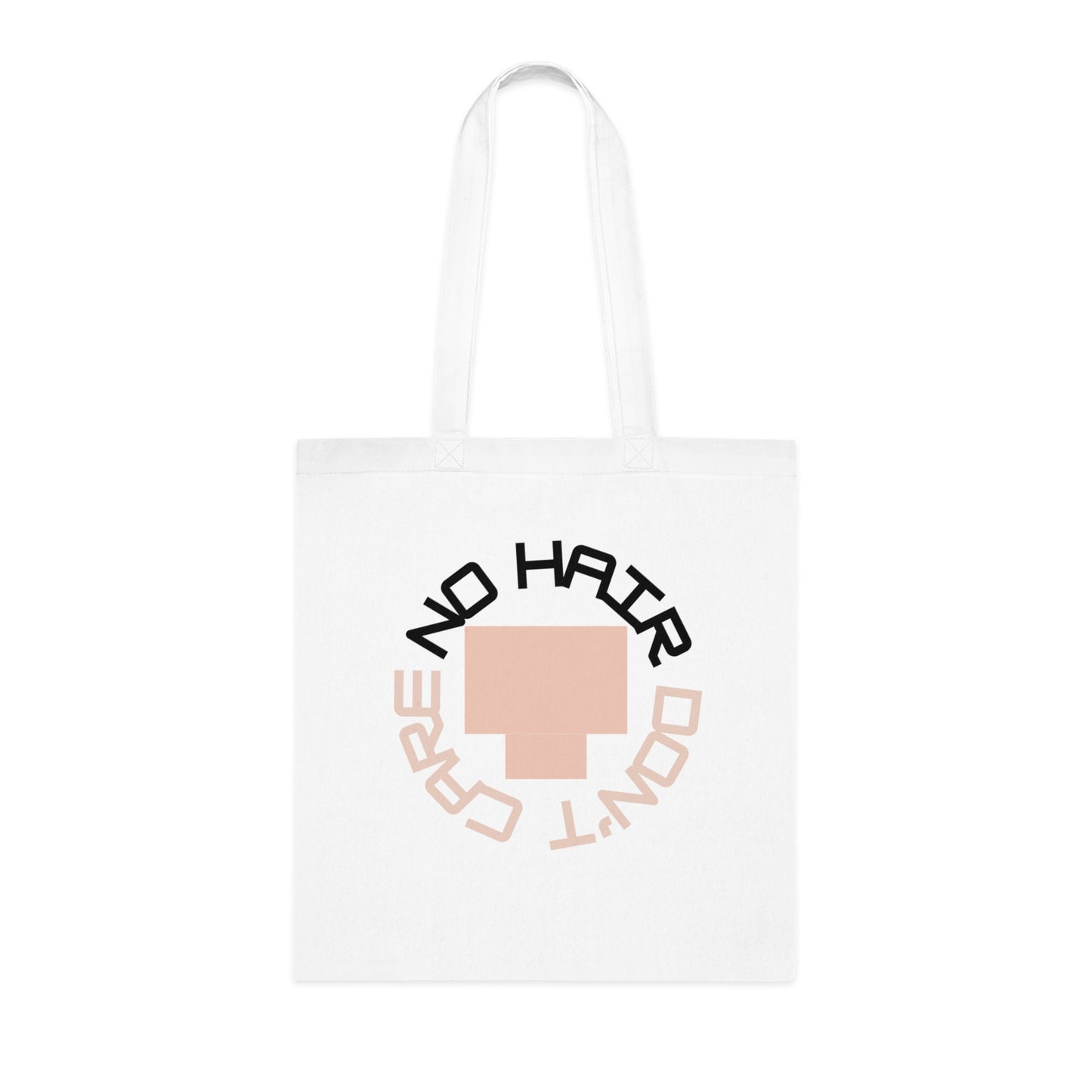 No Hair Don't Care (3) Cotton Tote