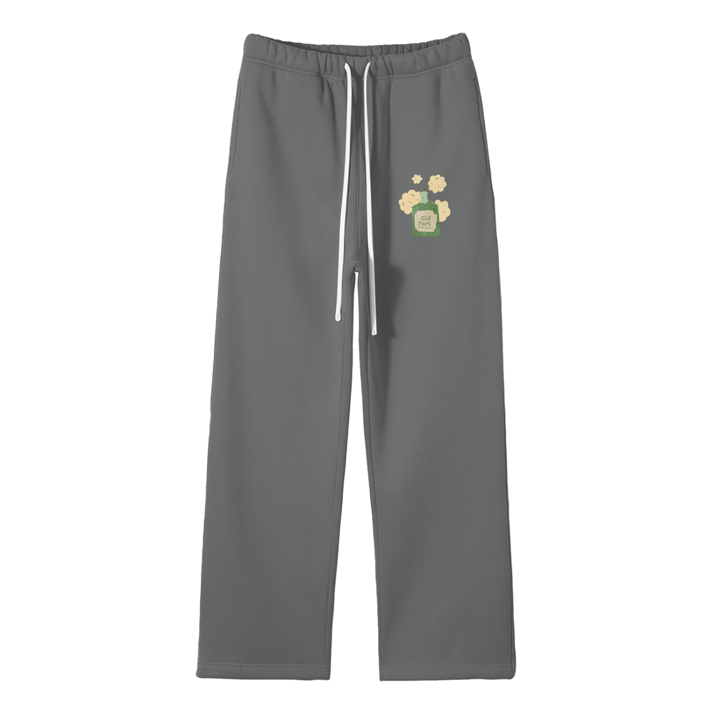 Old Fart (Jar) Streetwear Fleece Straight Leg Pants