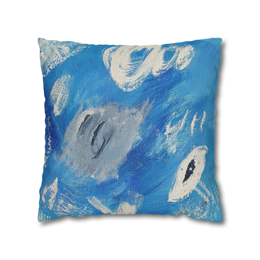 Flash Square Poly Canvas Pillowcase