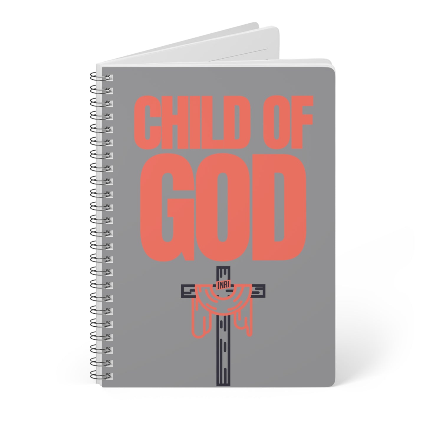 Child Of God (1) Wirobound Softcover Notebook, A5