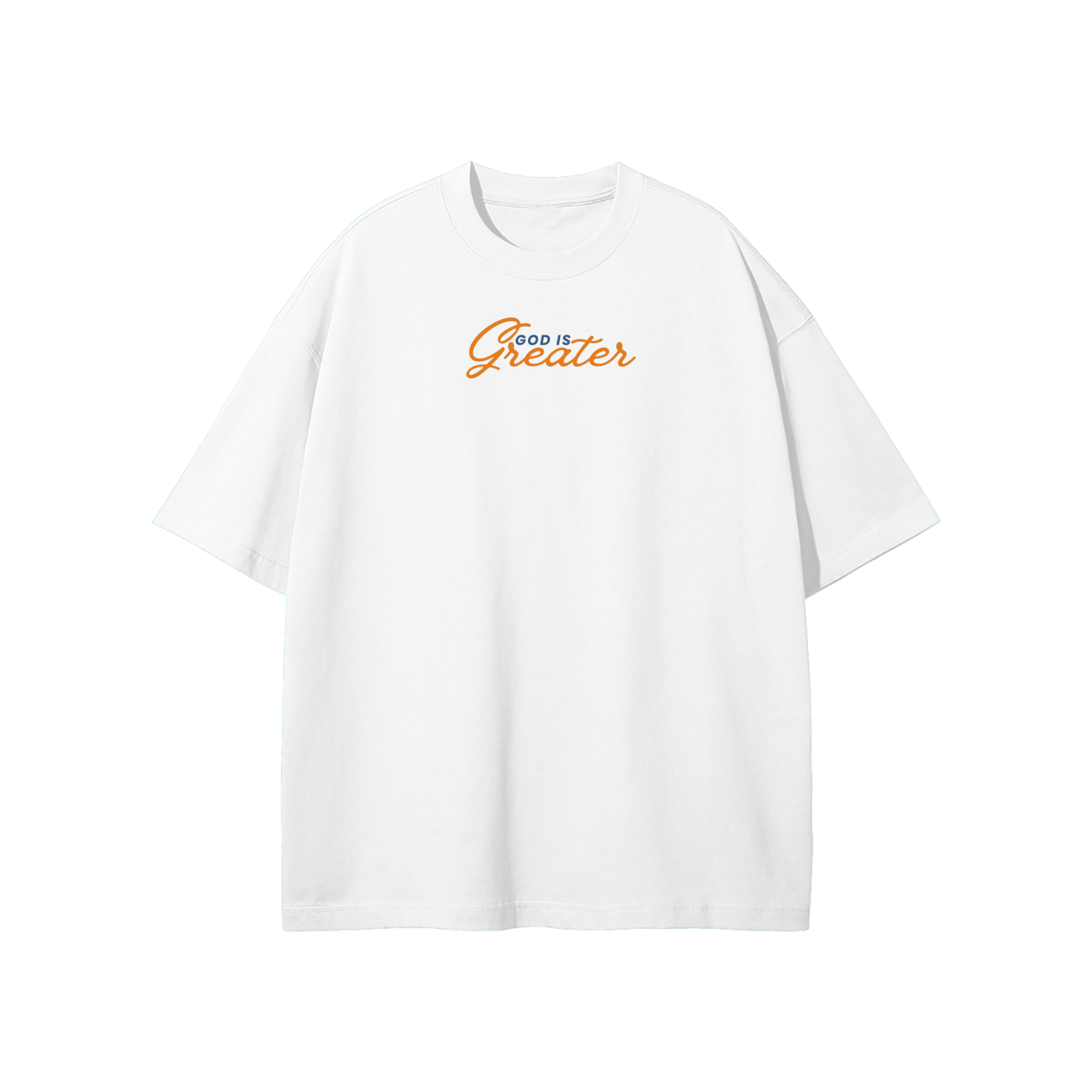 God Is Greater Streetwear Heavyweight Loose Fit T-Shirt