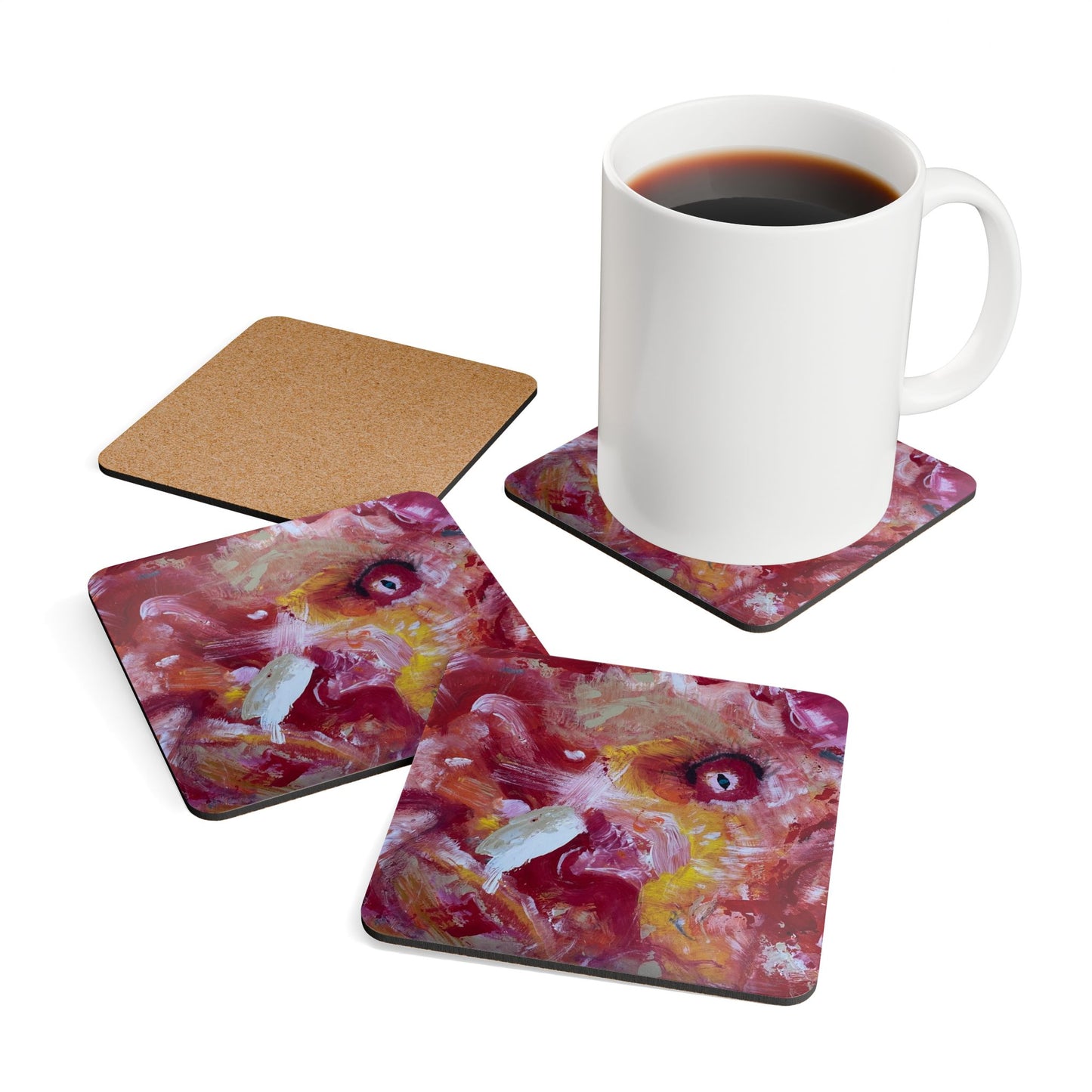 The Others Corkwood Coaster Set