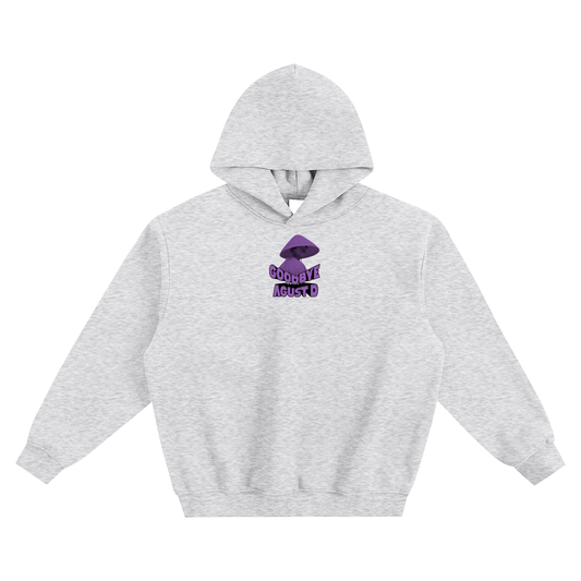 Goodbye Agust D (Purple) Fleeced Boxy Hoodie