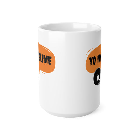 Yo My Slime Ceramic Coffee Cup, 15oz