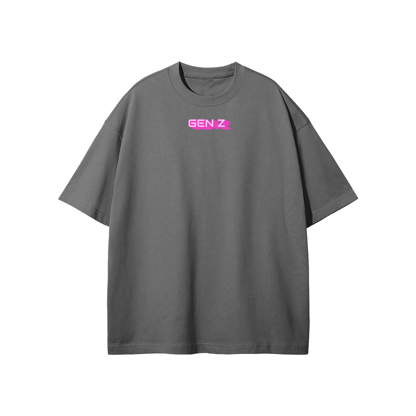 Gen Z (Pink) Streetwear Heavyweight Loose Fit T-Shirt