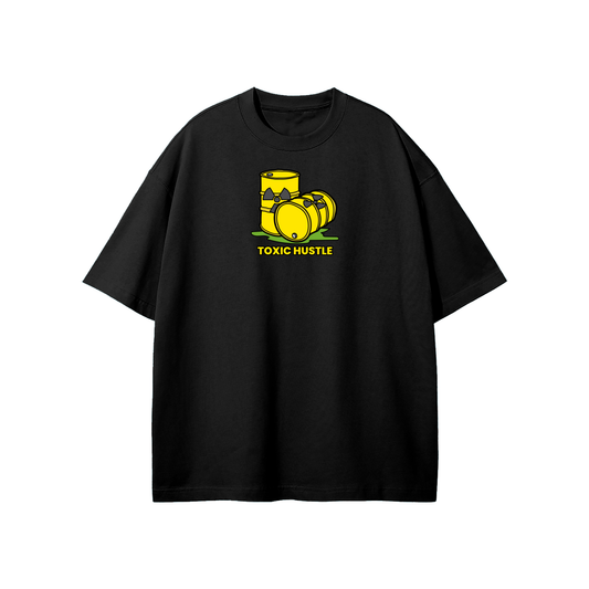 Toxic Hustle Streetwear Heavyweight Loose Fit T-Shirt