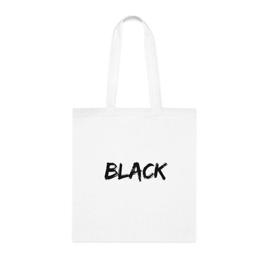 Black Cotton Tote