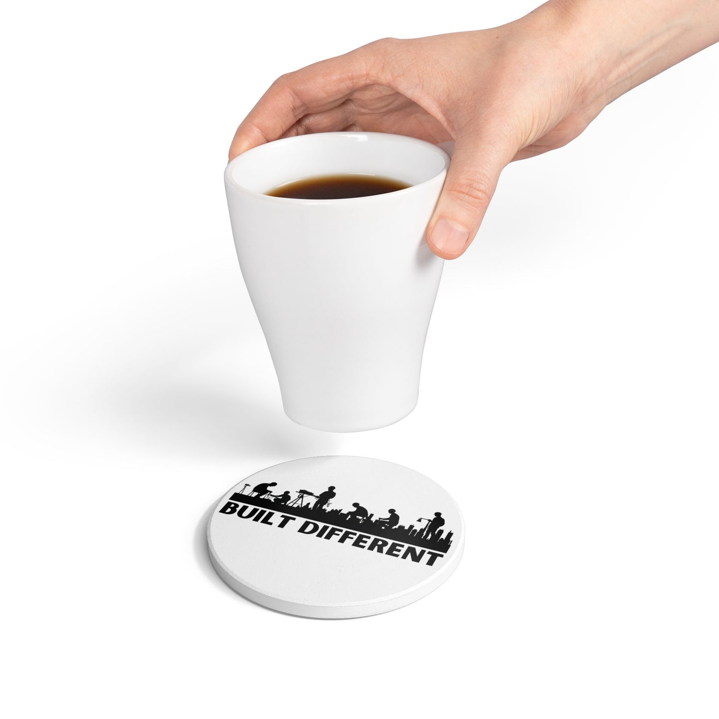 Built Different Ceramic Coaster