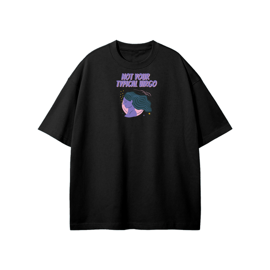 Not Your Typical Virgo Streetwear Heavyweight Loose Fit T-Shirt