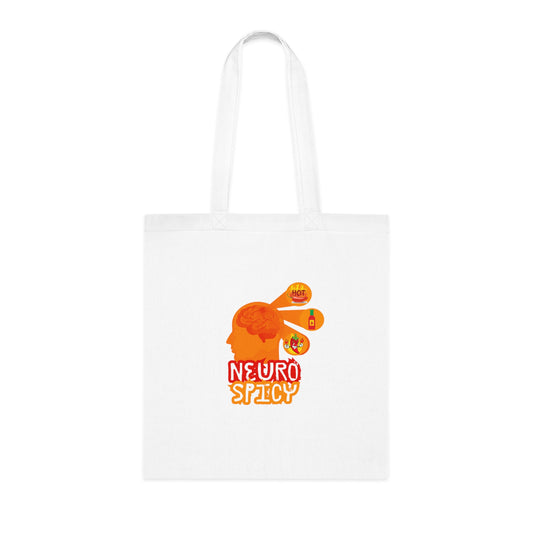 Neuro Spicy Brain Cotton Tote