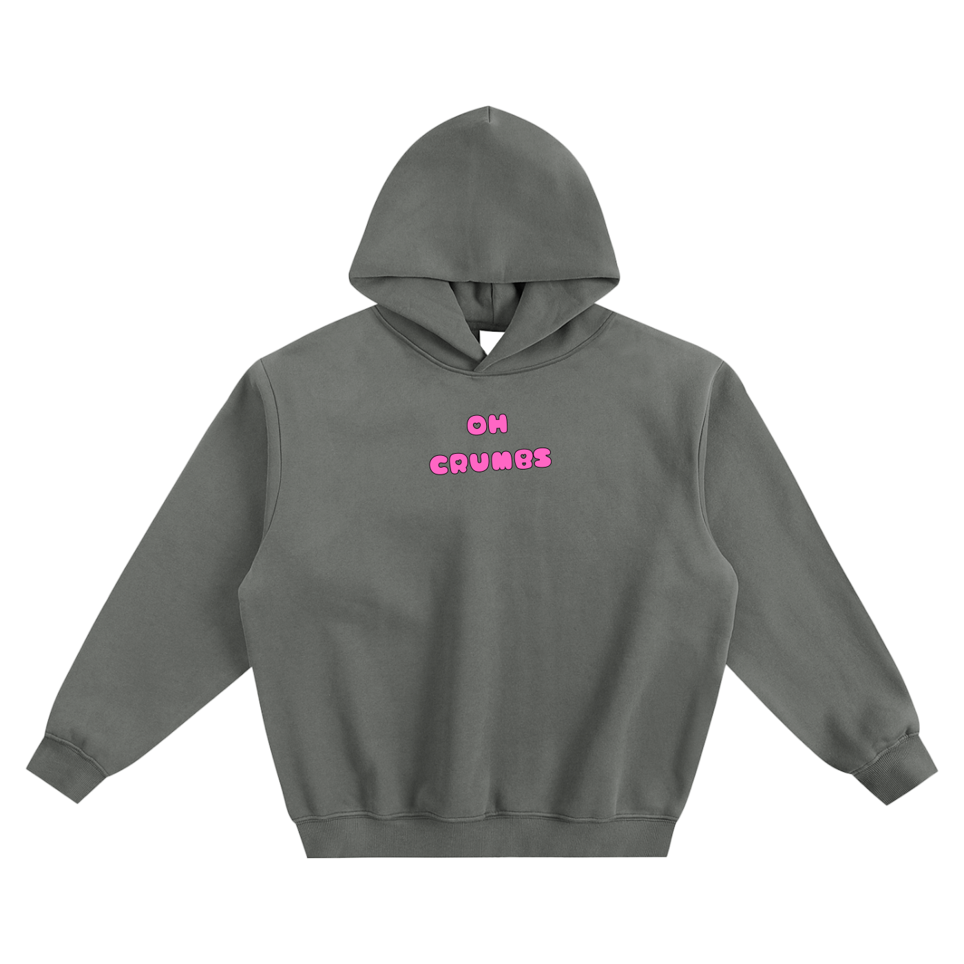 Oh Crumbs Fleeced Boxy Hoodie