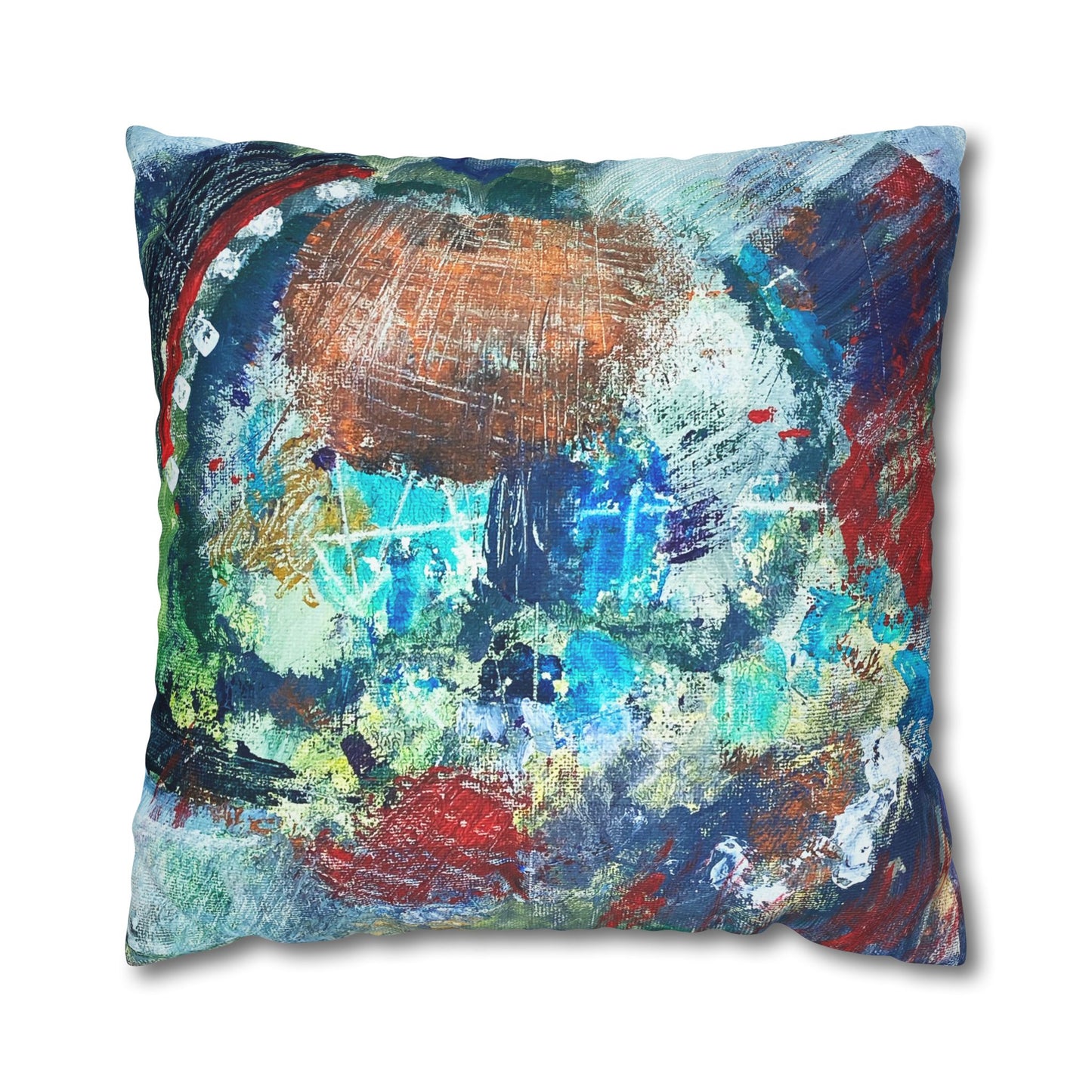 Your Mouth Is A Gift Square Poly Canvas Pillowcase