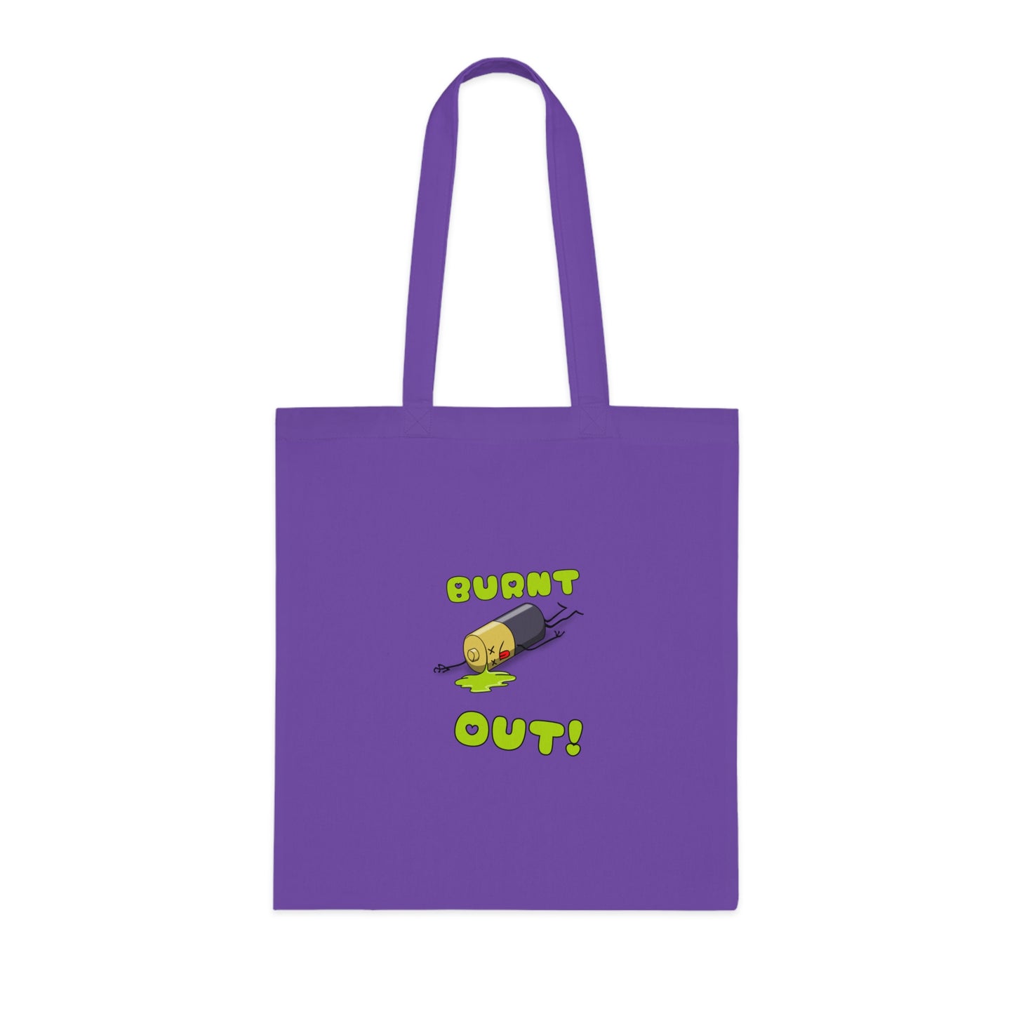 Burnt Out Cotton Tote