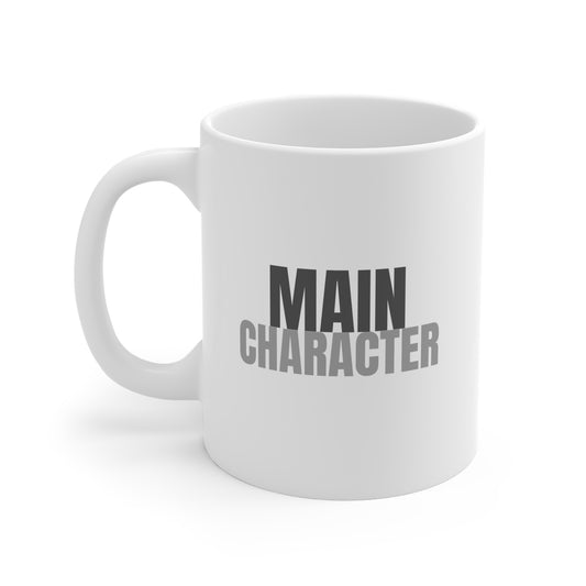 Main Character 11oz White Mug