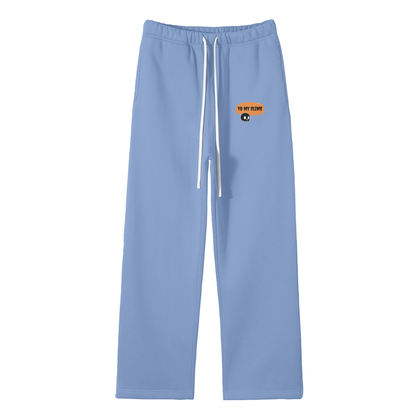 Yo My Slime Streetwear Fleece Straight Leg Pants