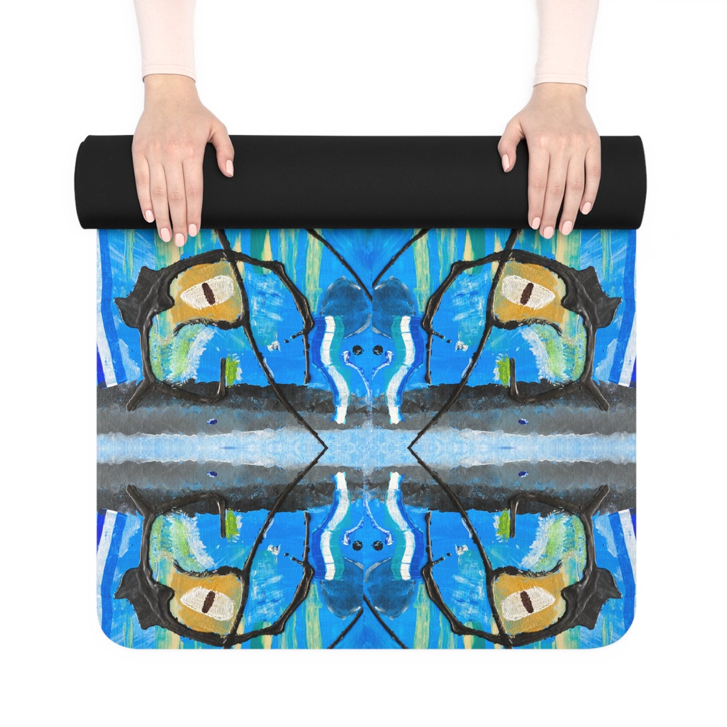Ink Demo Dome Rubber Yoga Mat