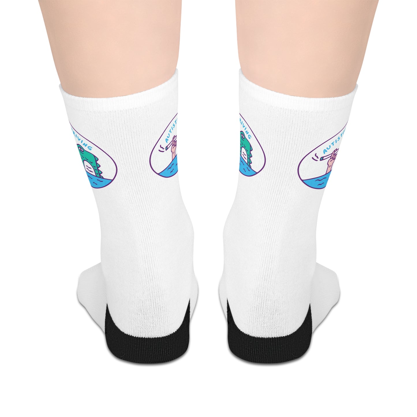 Autistic & Thriving Mid-length Socks