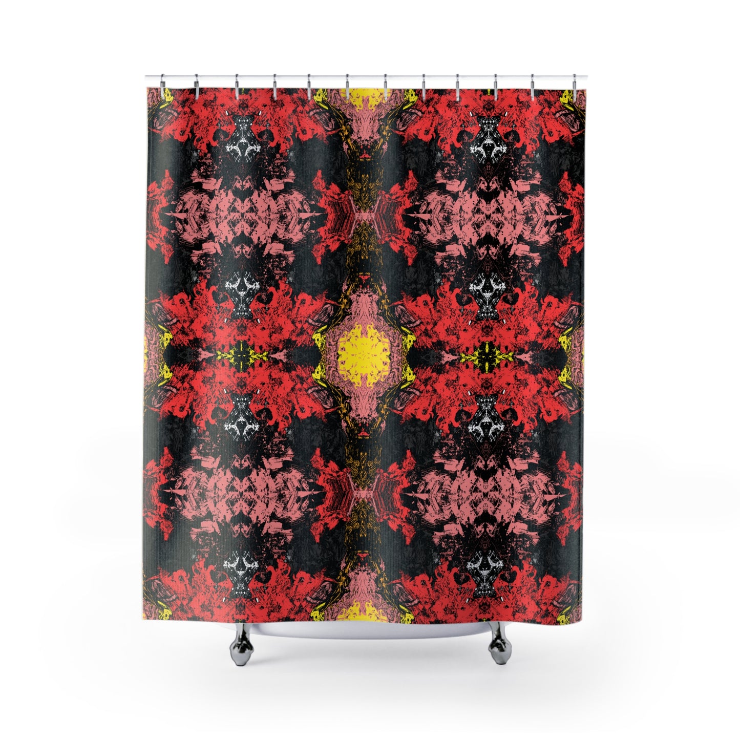 Call My Bluff Digi Shower Curtains