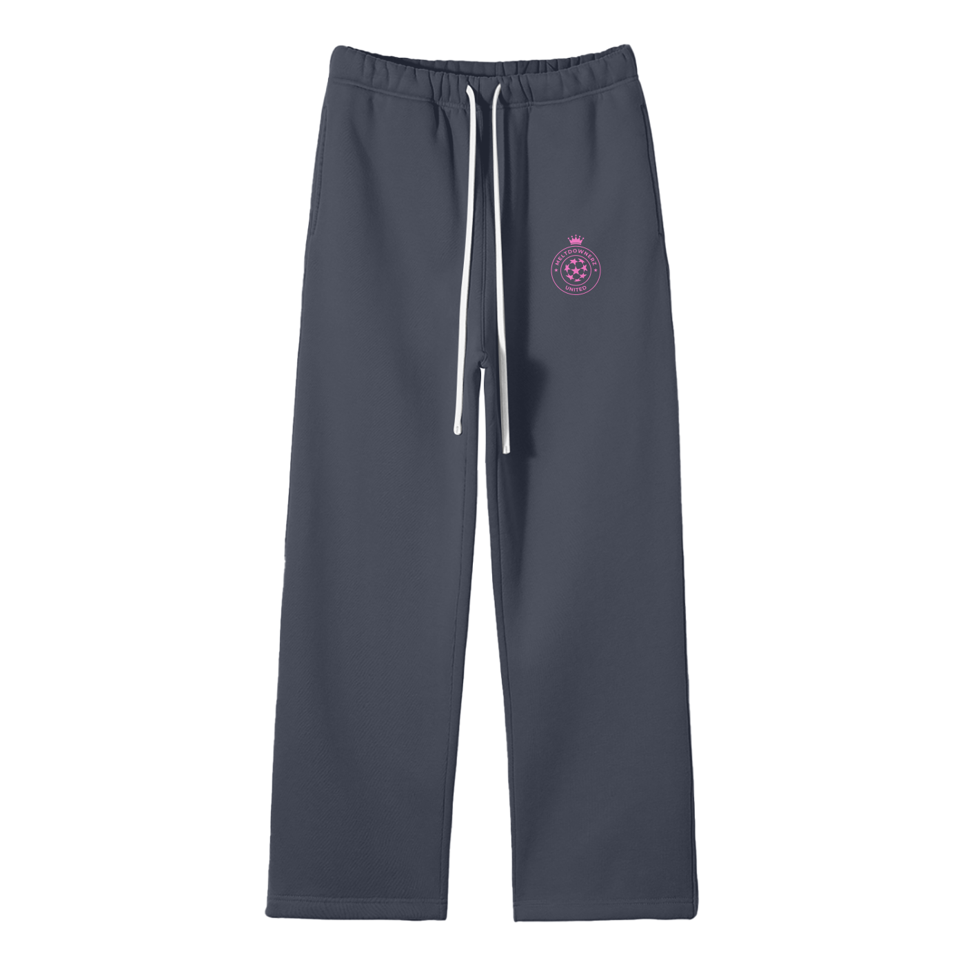 Meltdownerz United Streetwear Fleece Straight Leg Pants