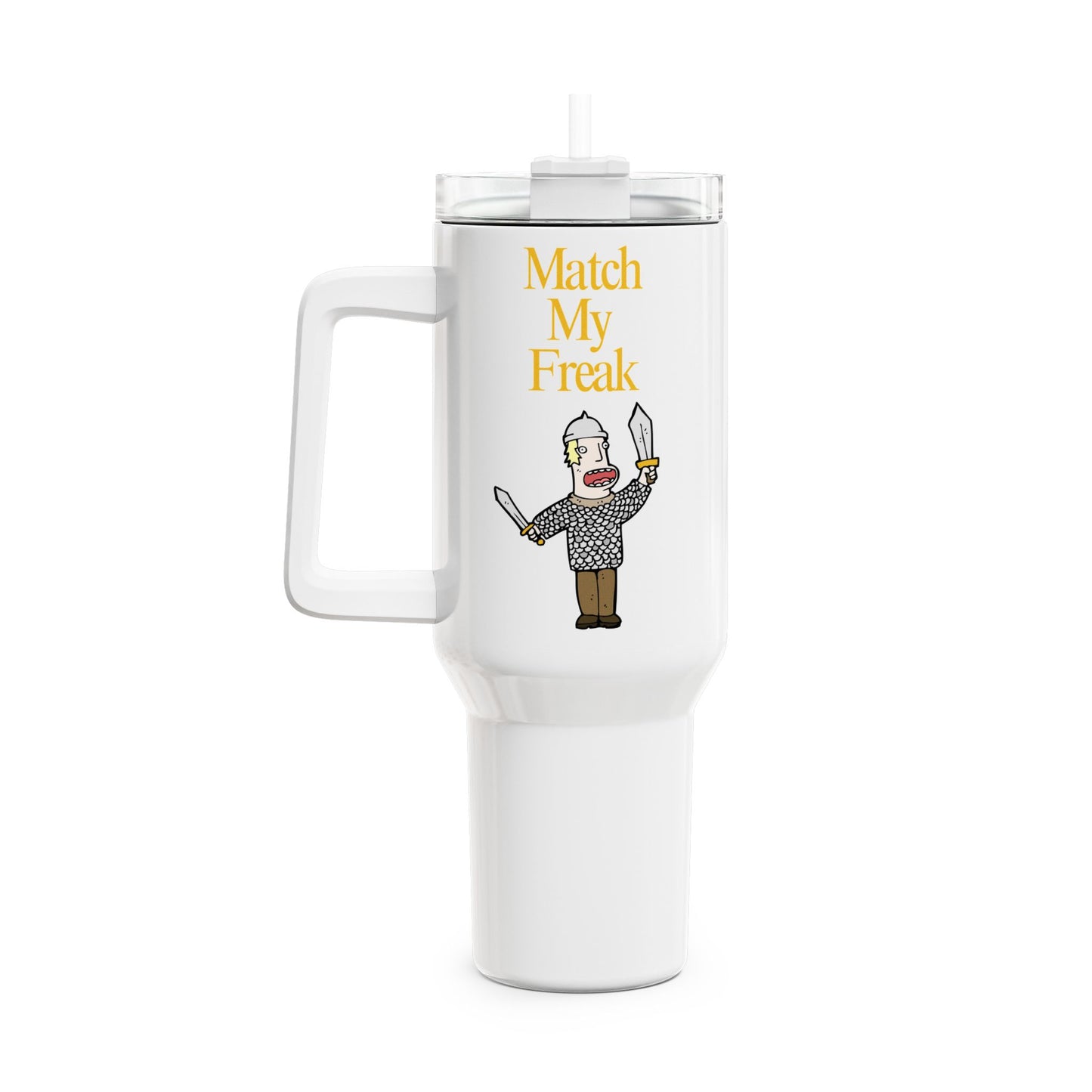Match My Freak Tumbler, 40oz
