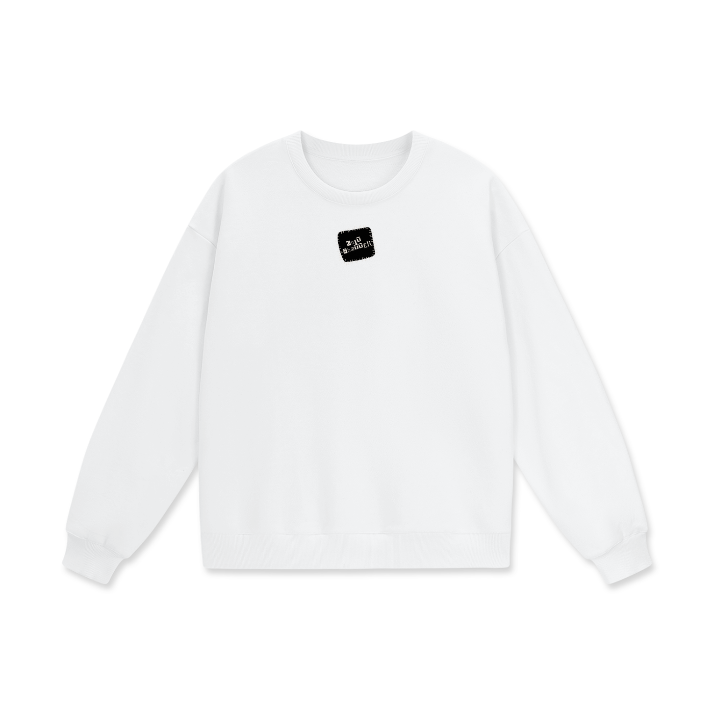 Chit Chatter Heavyweight Drop Shoulder Oversized Fleece Sweatshirt
