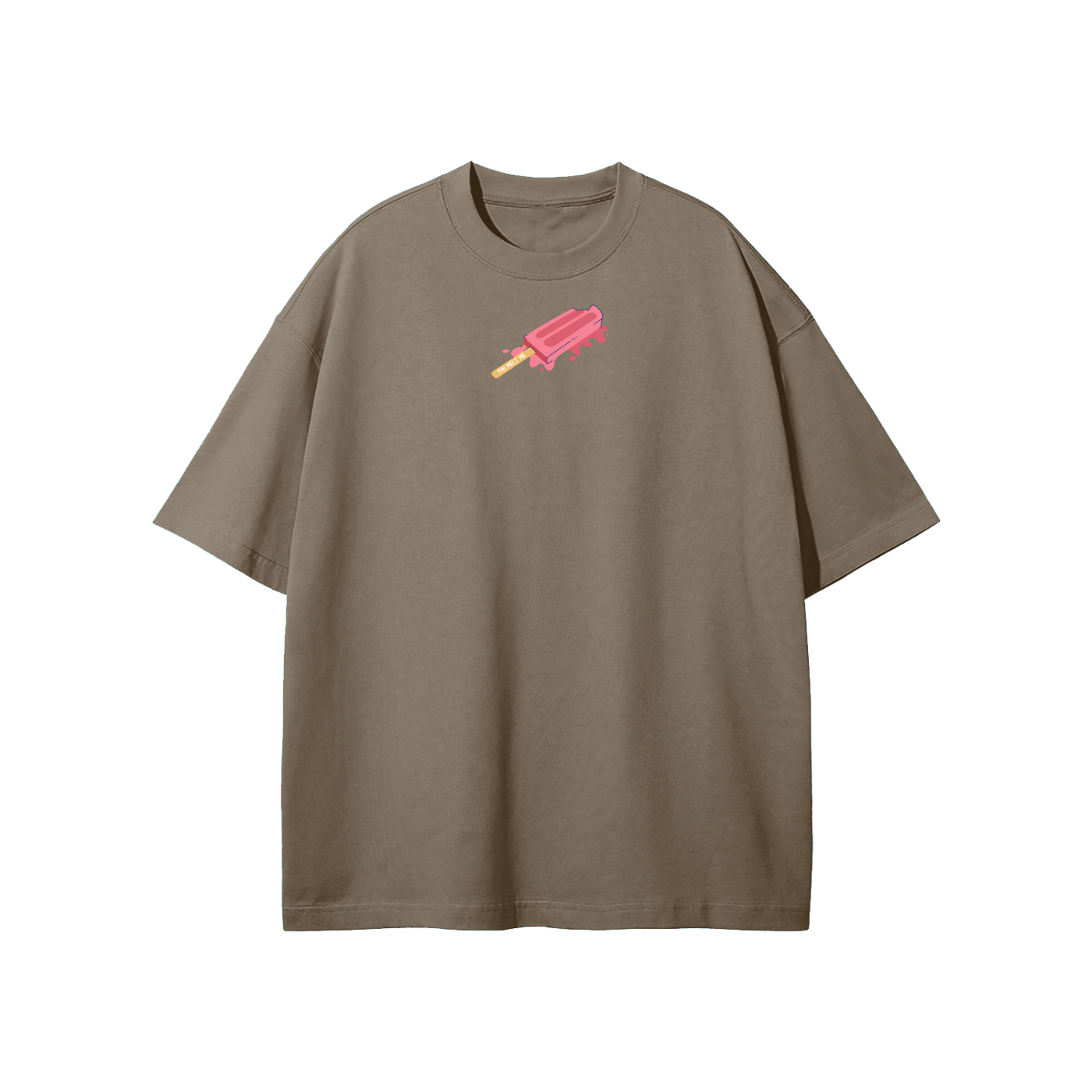 You Melt Me (Ice Pop) Streetwear Heavyweight Loose Fit T-Shirt