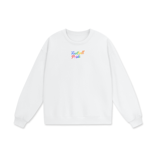 Football Pride Heavyweight Drop Shoulder Oversized Fleece Sweatshirt
