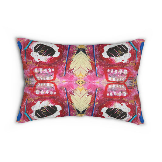 I Sore Spun Polyester Lumbar Pillow