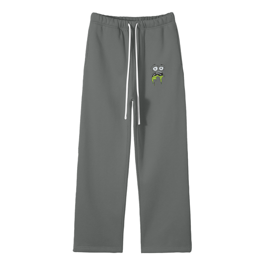Rizz Intolerant Streetwear Fleece Straight Leg Pants