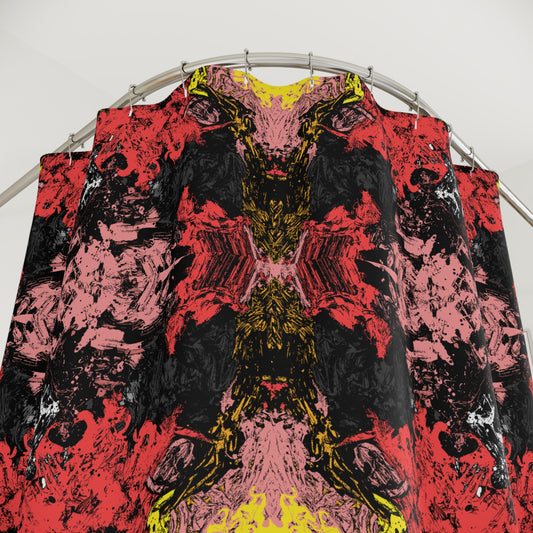 Call My Bluff Digi Shower Curtains