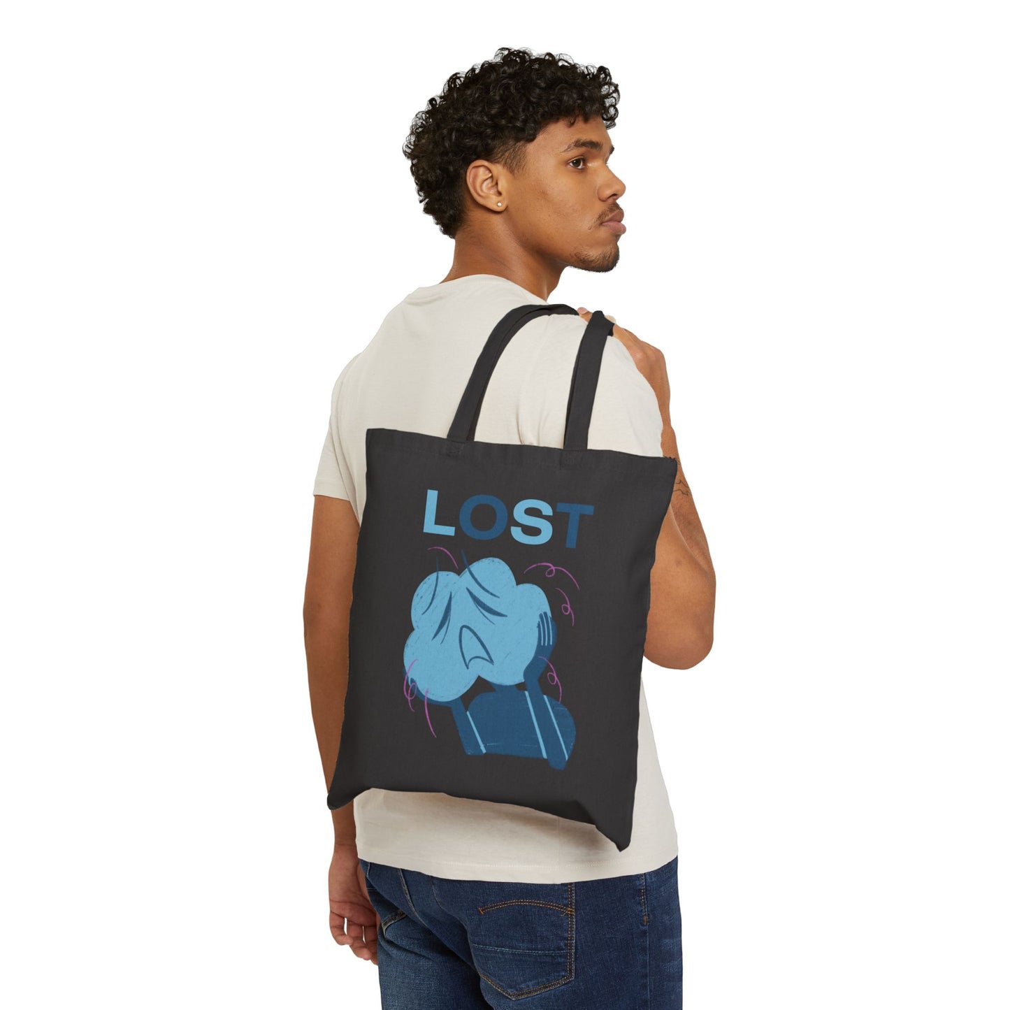 Lost Cotton Canvas Tote Bag