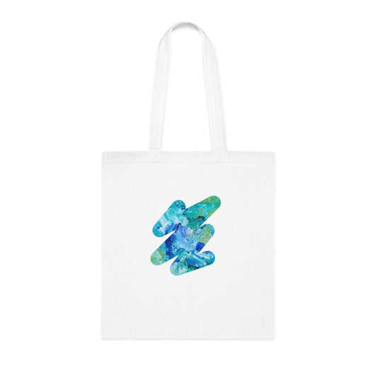 Sea Surchin (Scribble) Cotton Tote