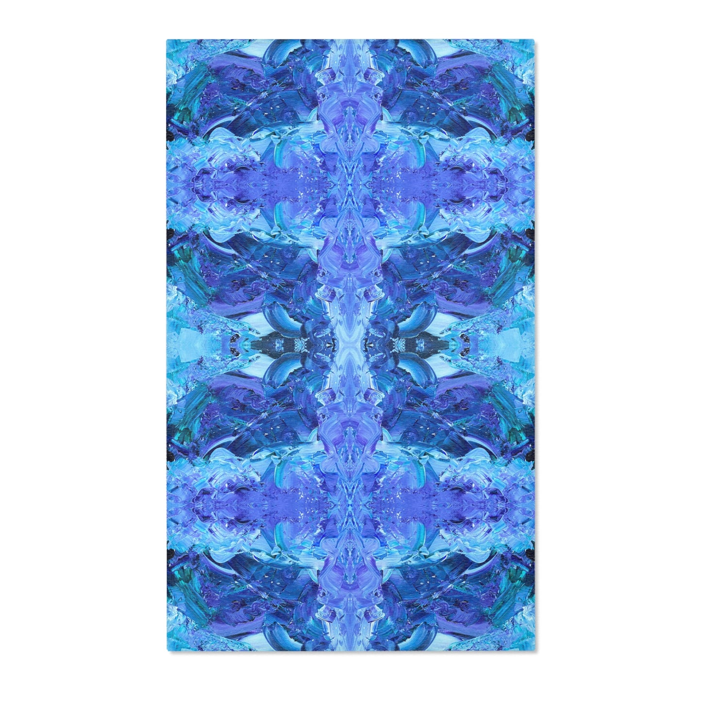 Waves Of Sapphire Area Rugs