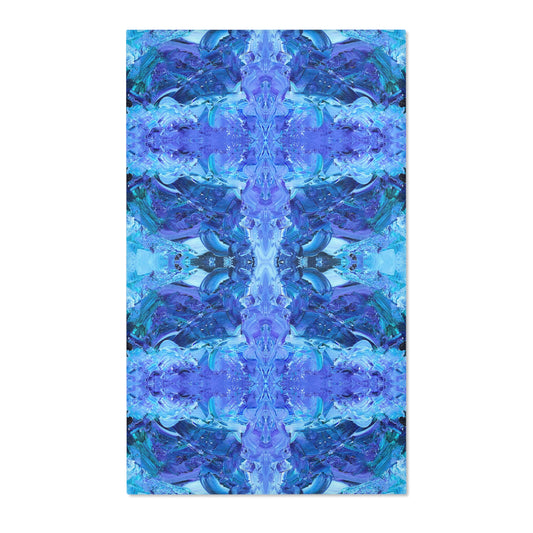 Waves Of Sapphire Area Rugs