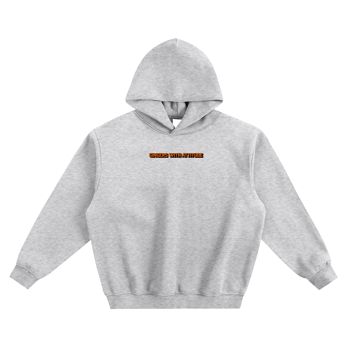 Gingers With Attitude Fleeced Boxy Hoodie