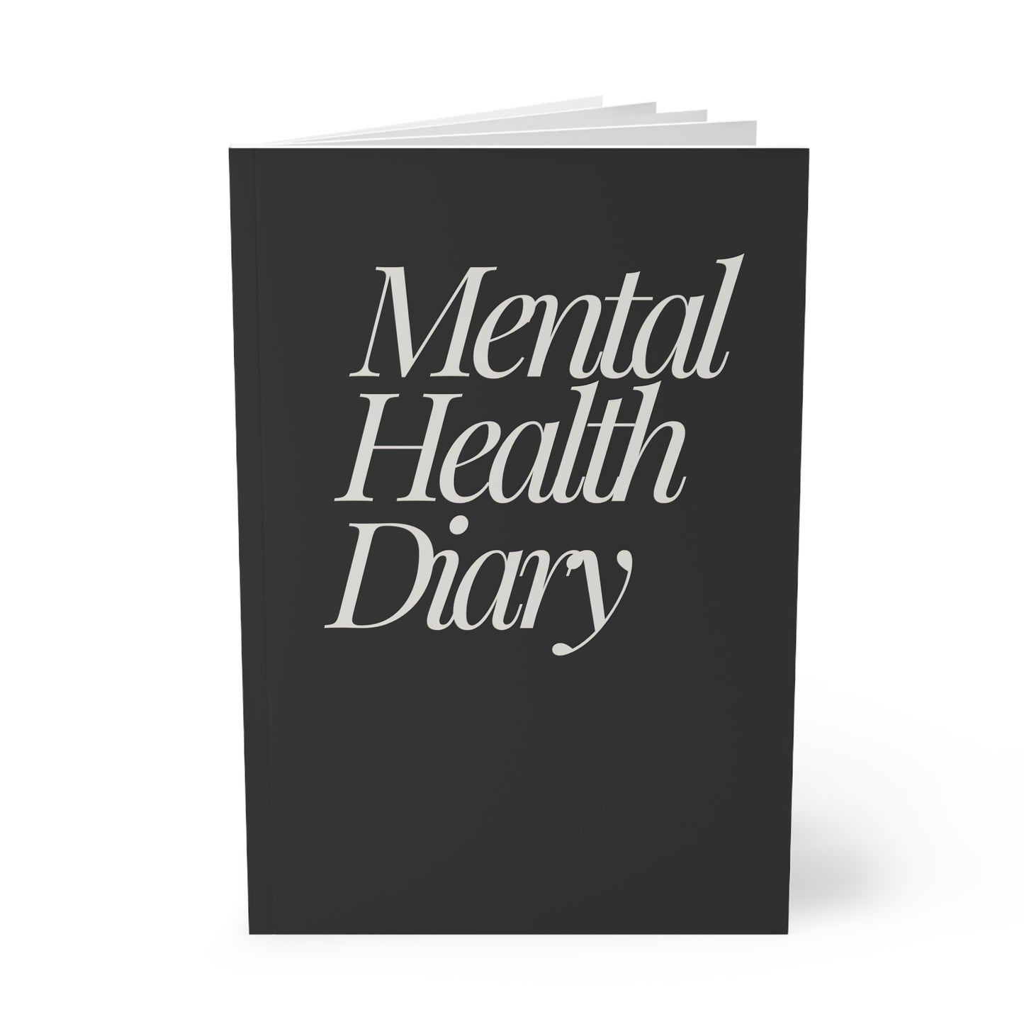 Mental Health Diary, Softcover Notebook, A5