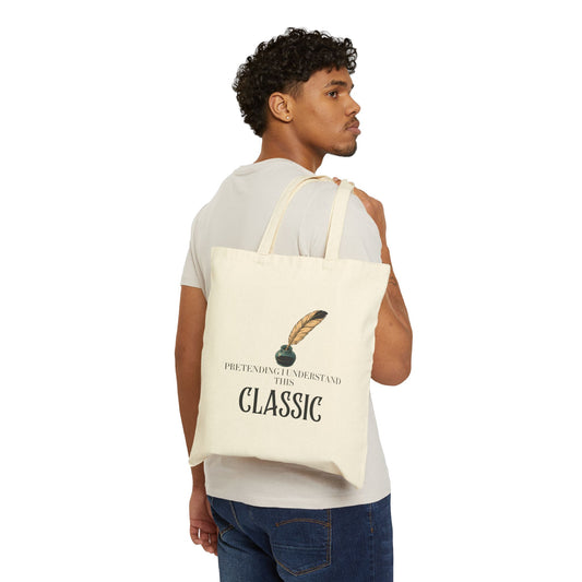 Pretending I Understand This Classic Cotton Canvas Tote Bag