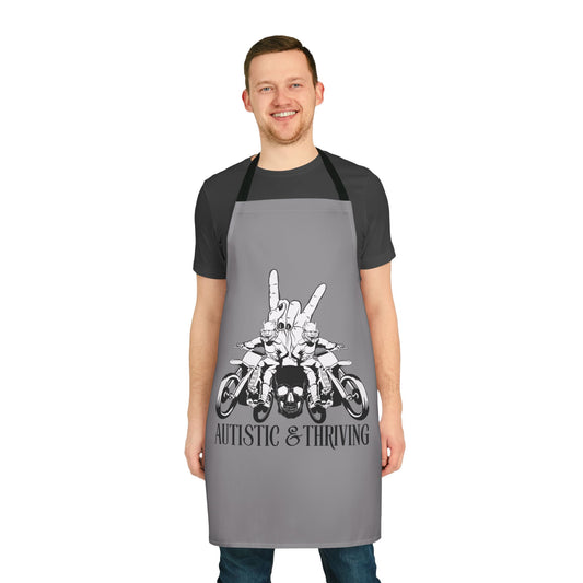 Autistic & Thriving Apron, 5-Color Straps