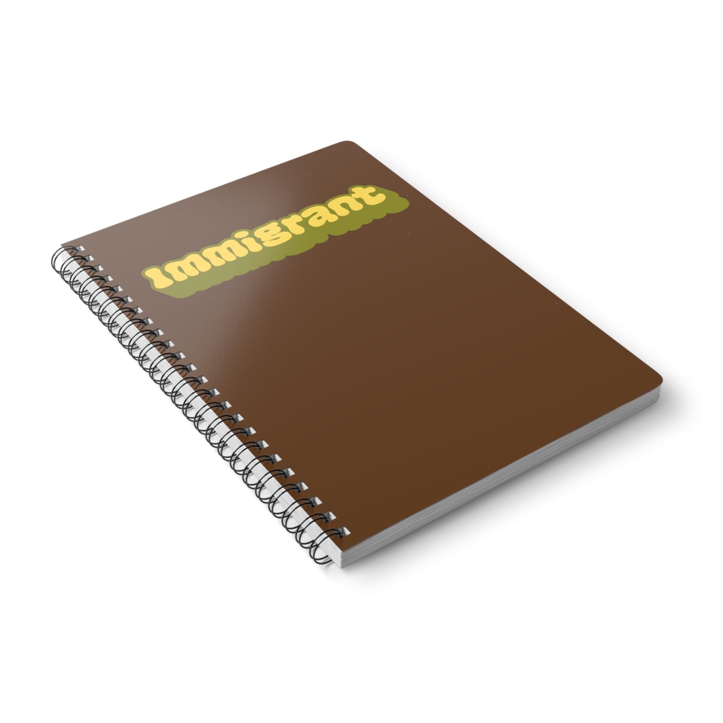 Immigrant (2) Wirobound Softcover Notebook, A5