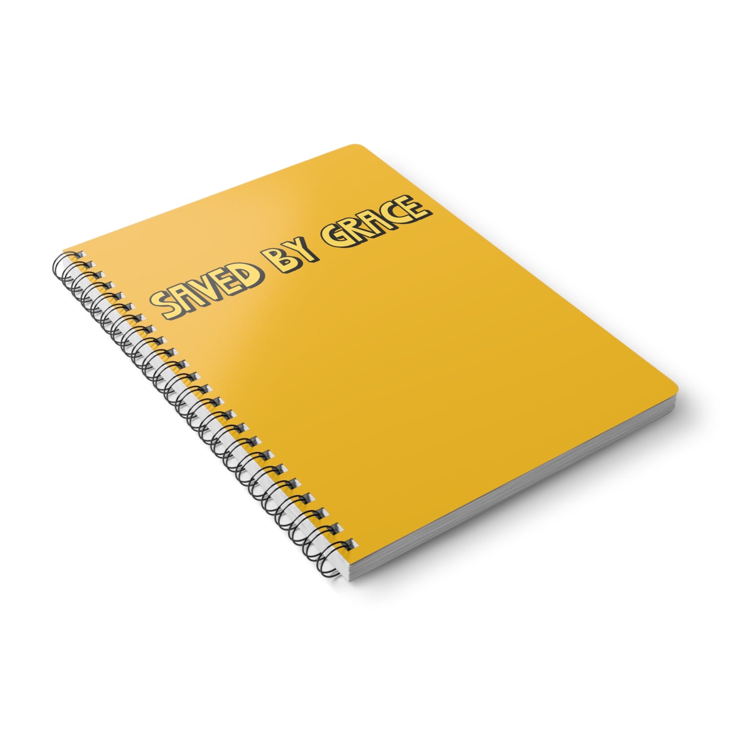 Saved By Grace Wirobound Softcover Notebook, A5