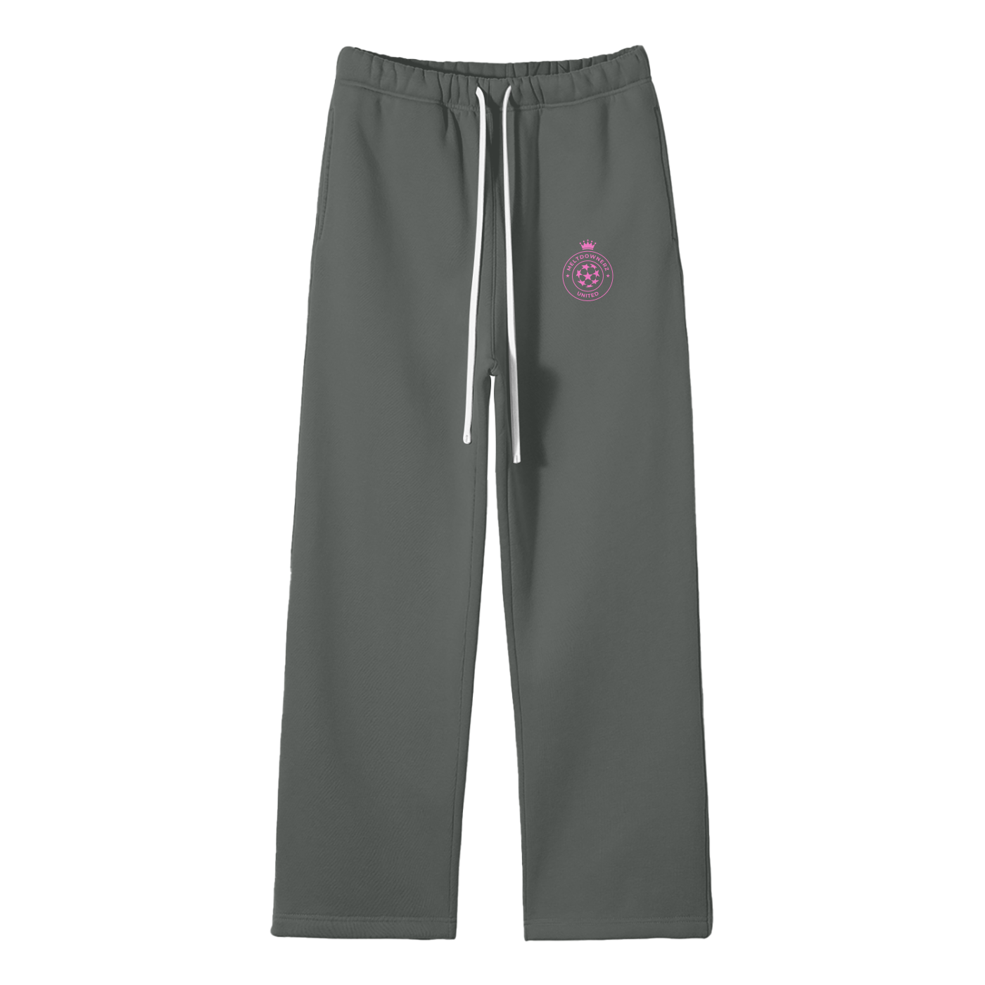 Meltdownerz United Streetwear Fleece Straight Leg Pants