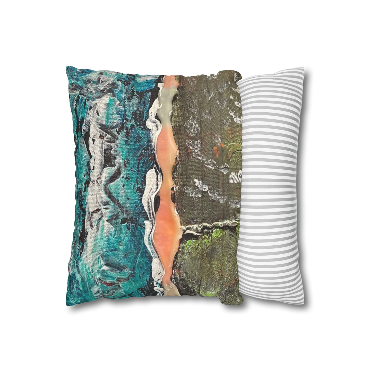 Vector Spectrum Square Poly Canvas Pillowcase