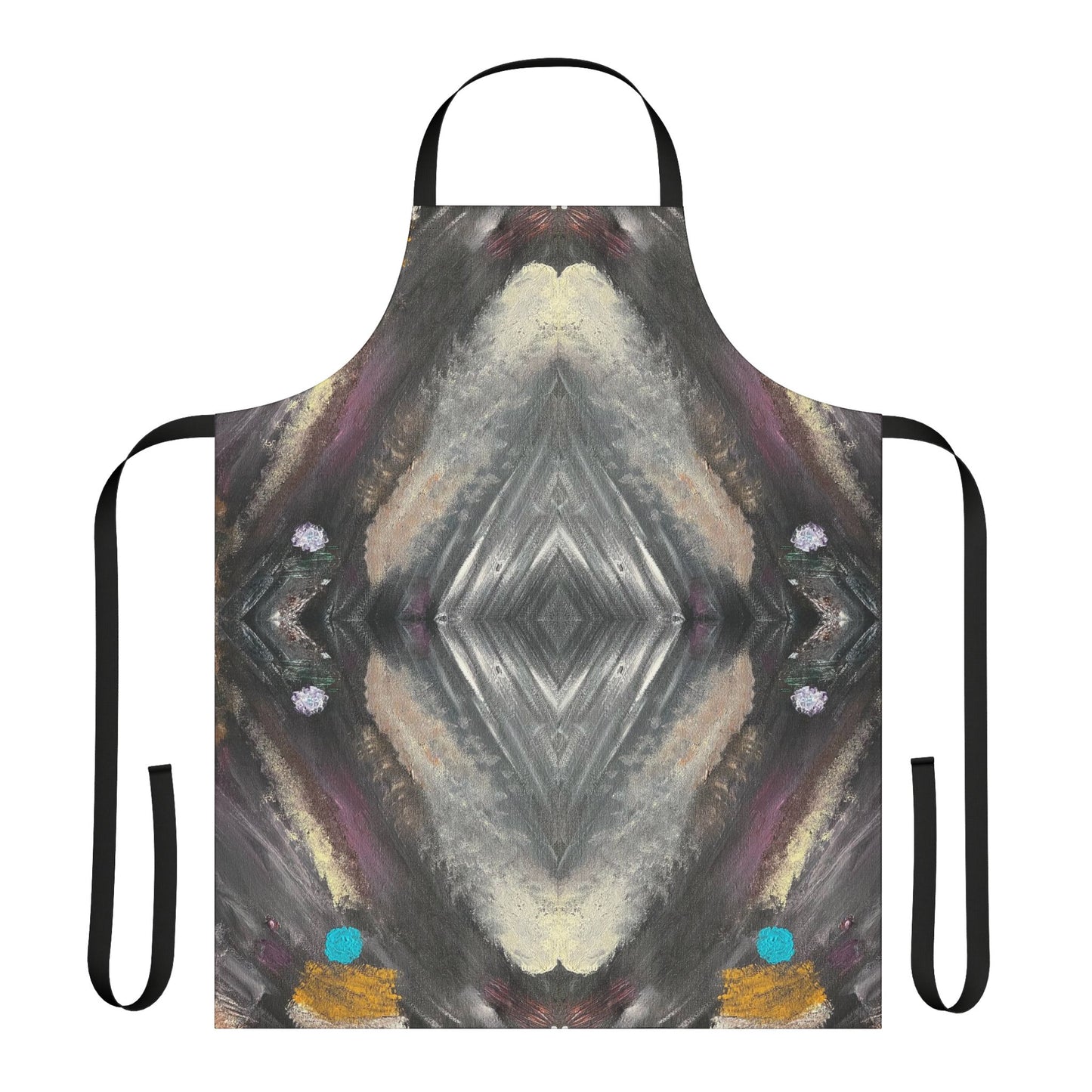 Big Blue Small World Apron