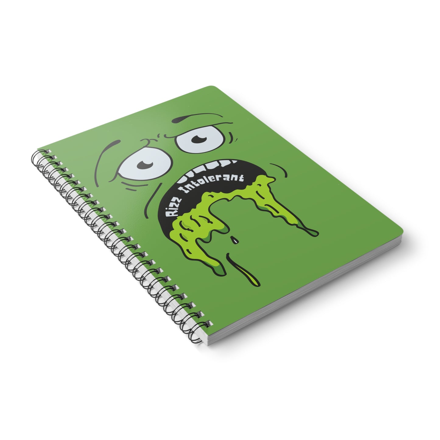 Rizz Intolerant Wirobound Softcover Notebook, A5