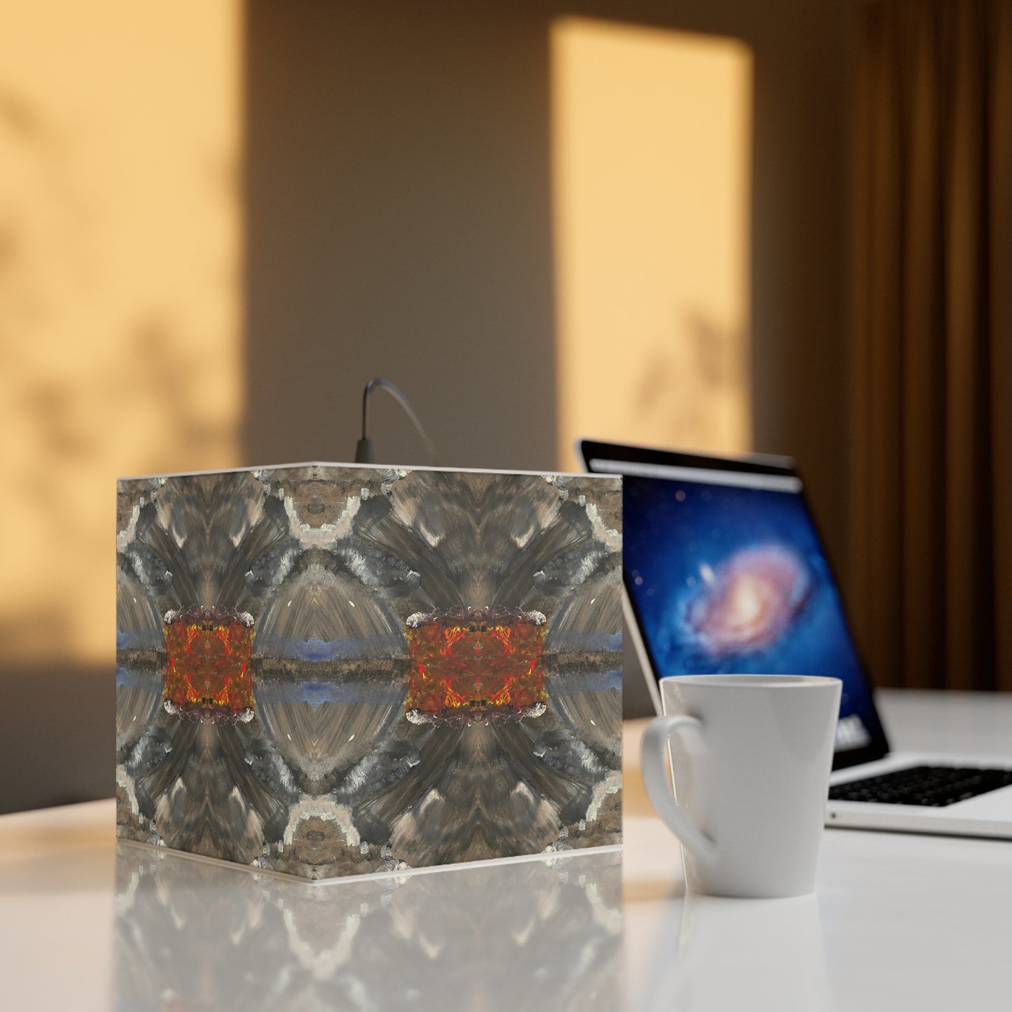 Wreckoning Light Cube Lamp