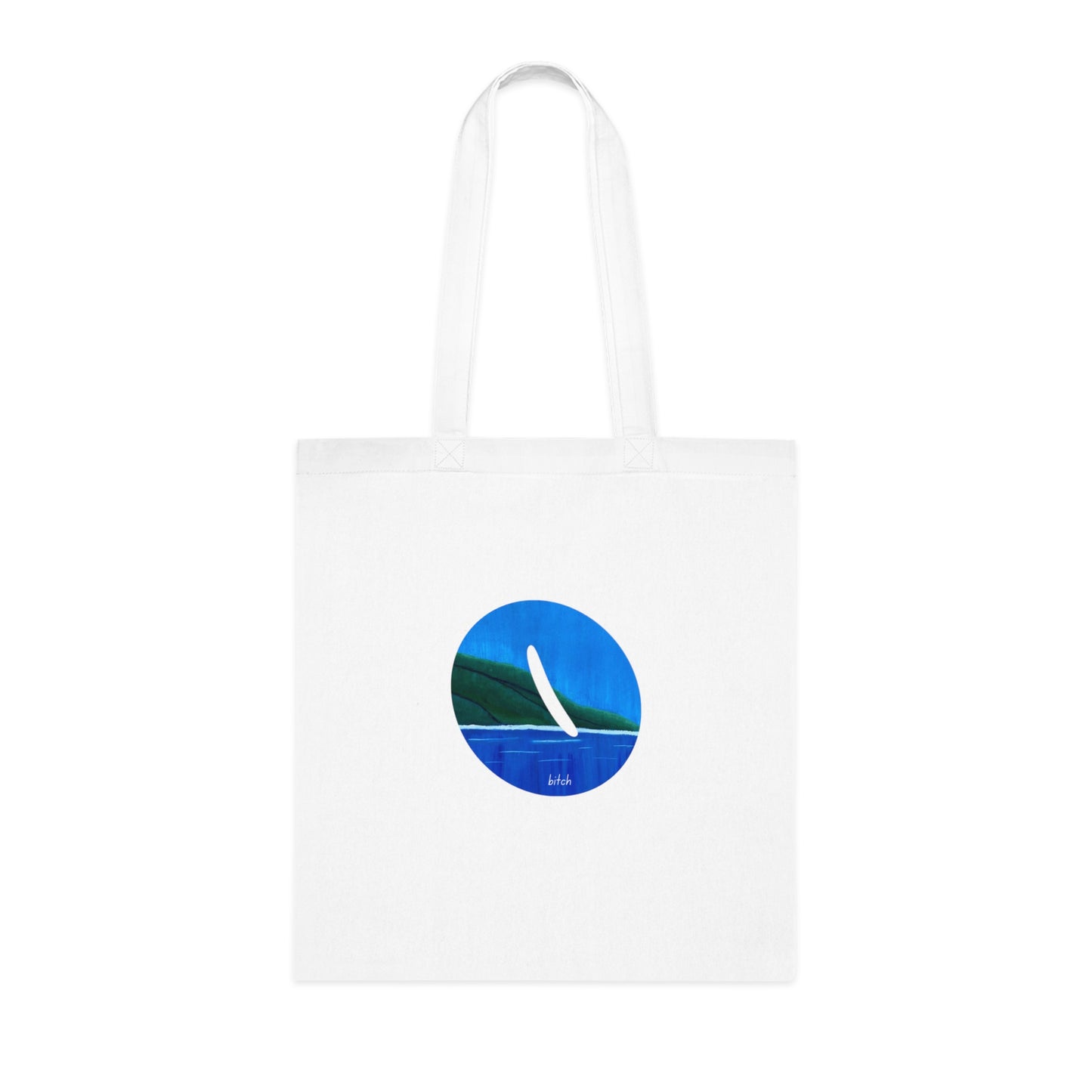 Life's a Beach Cotton Tote