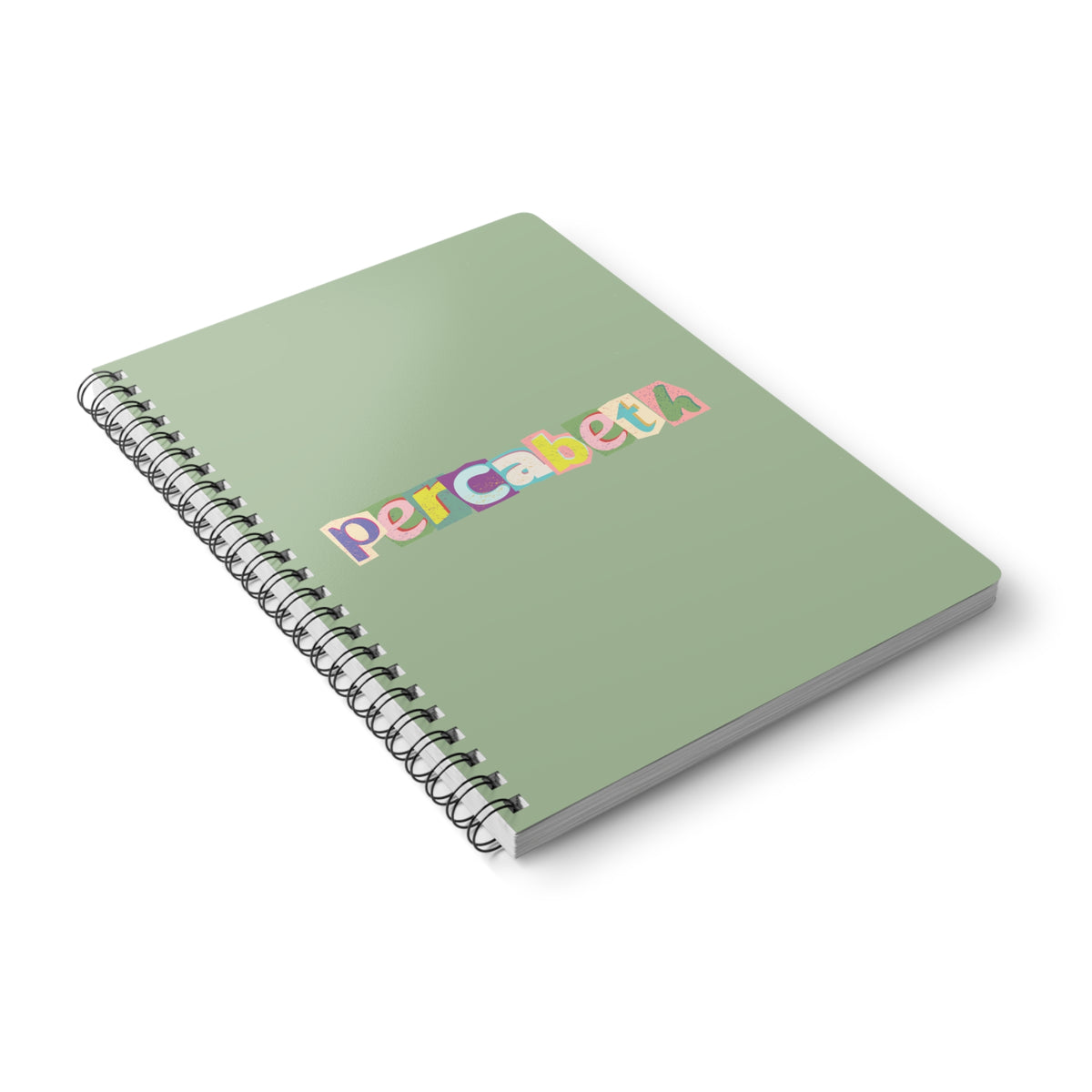 Percabeth (Scrap) Wirobound Softcover Notebook, A5