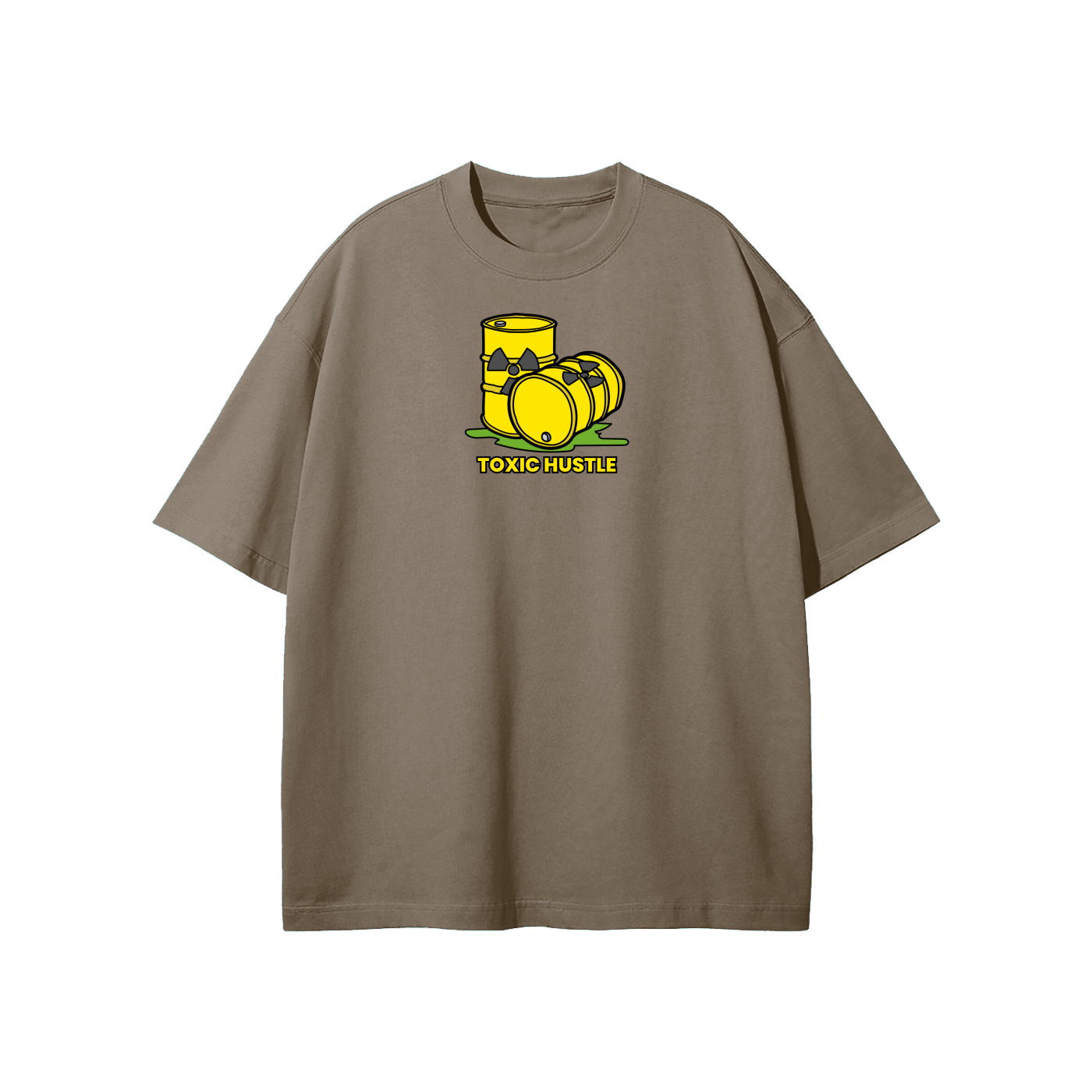 Toxic Hustle Streetwear Heavyweight Loose Fit T-Shirt