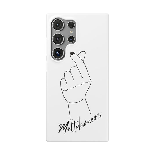 Meltdownerz Hand Heart Snap Cases